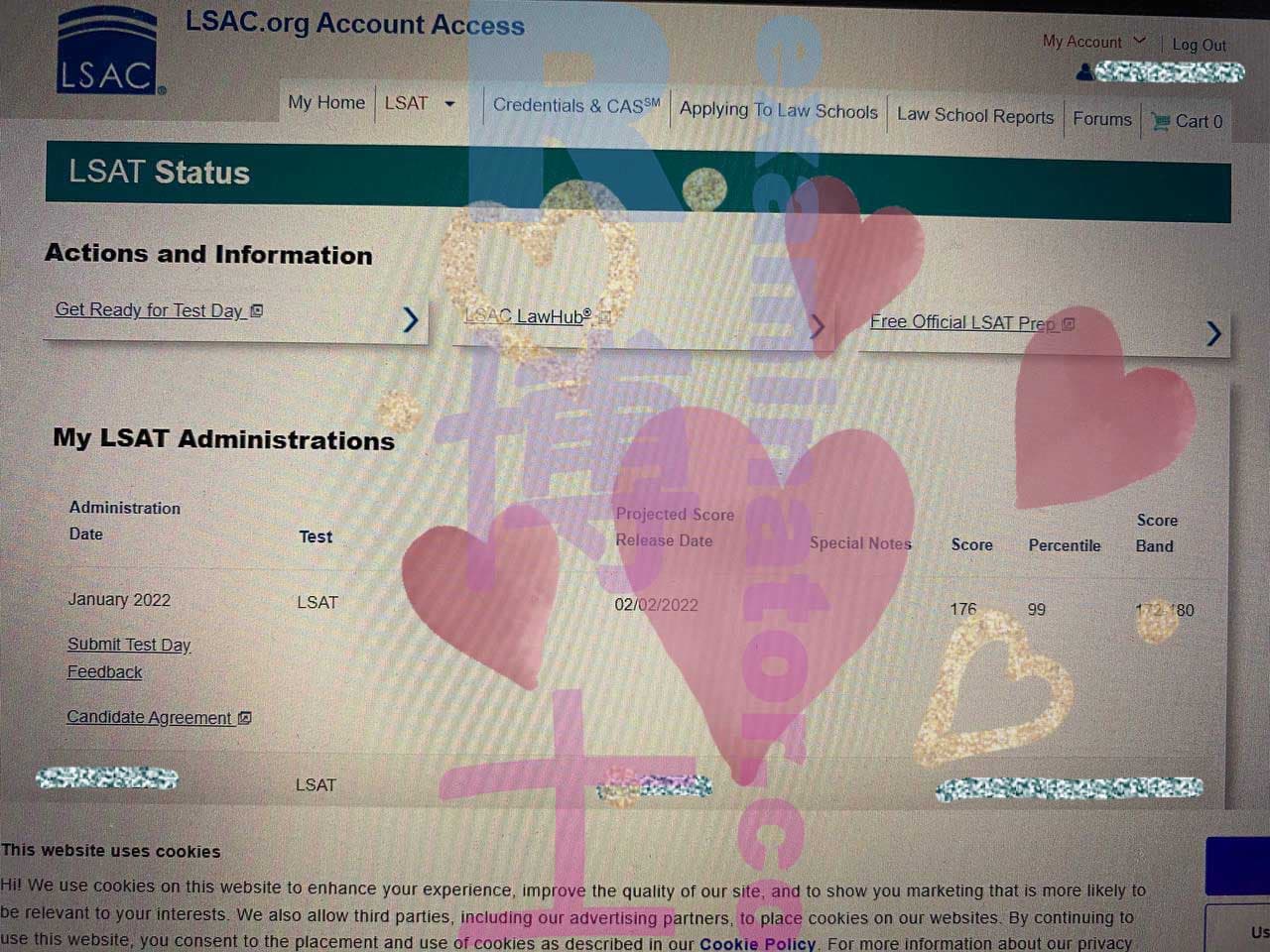 score image for Trampa en LSAT success story #270