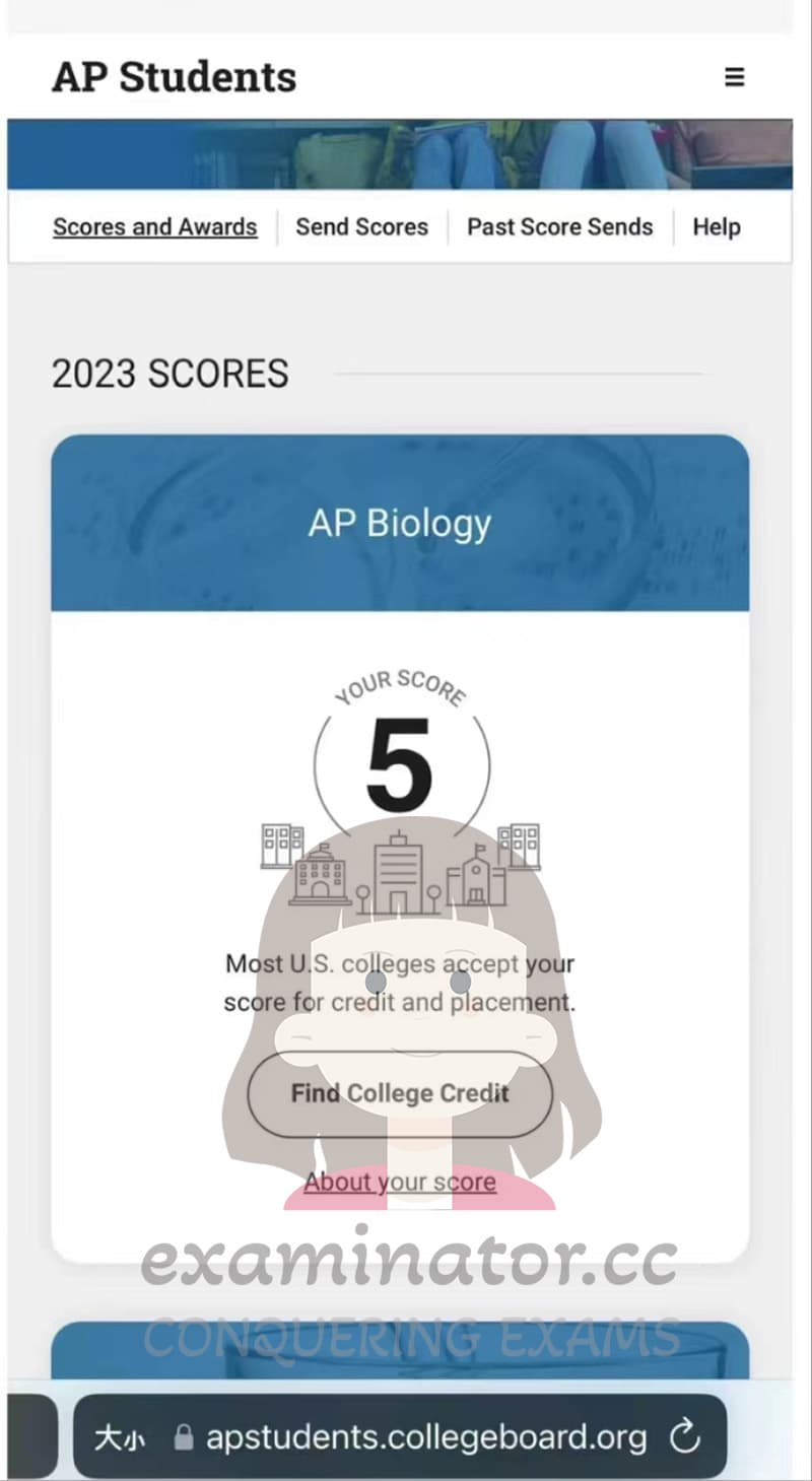 score image for Trampa en Advanced Placement success story #631