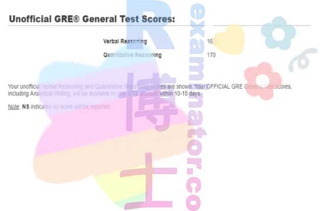 score image for Trampa en GRE success story #450