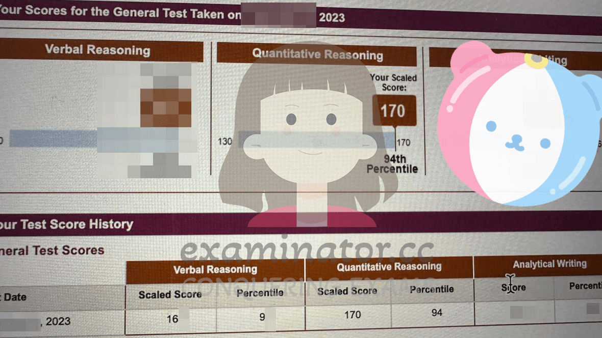 score image for Trampa en GMAT success story #577