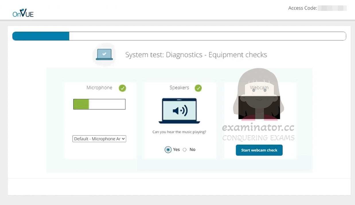 Bypass OnVUE: Equipment Checks